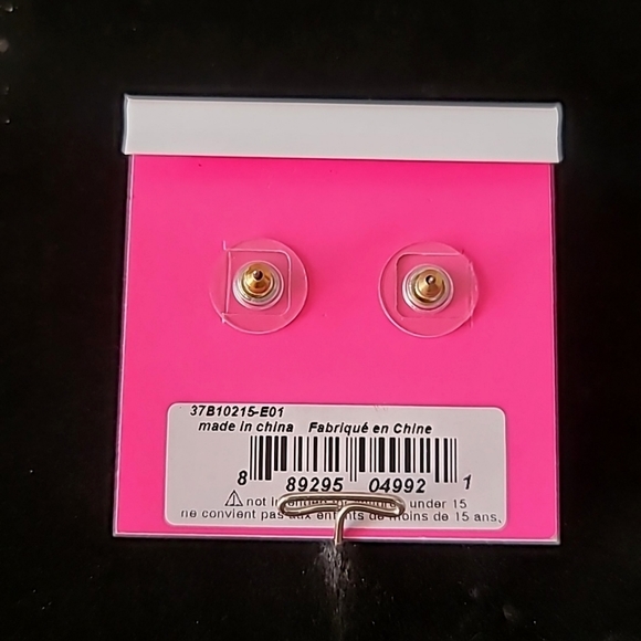 New! BETSEY JOHNSON 3D Sugar Critters Collection French Bulldog Earrings. - Picture 10 of 10